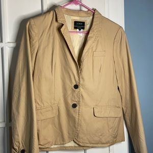 J.Crew Cotton/Silk School Boy Blazer sz 10